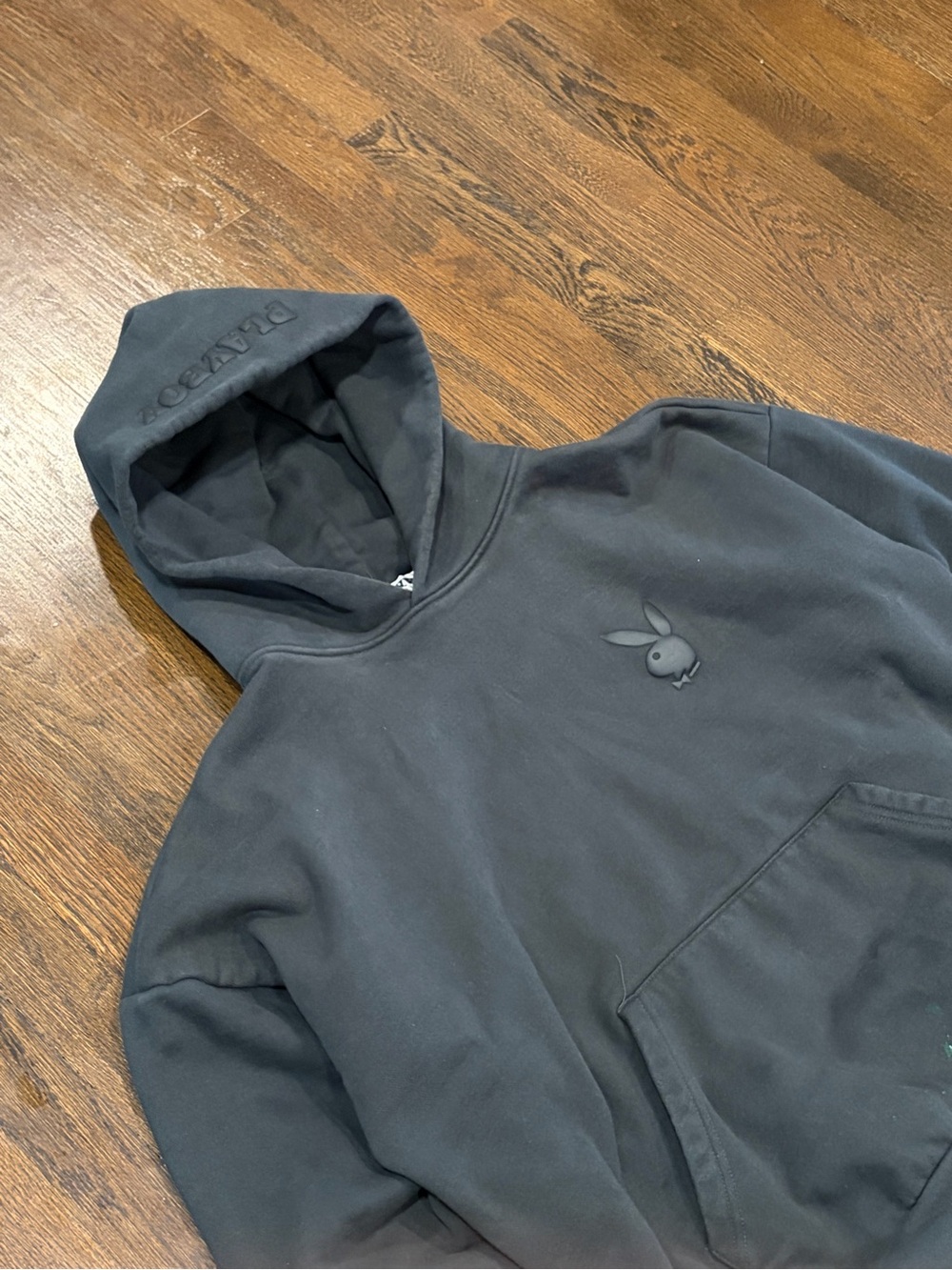Playboy heavy black hoodie